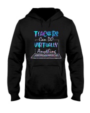 Teacher can do virtually anything Hooded Sweatshirt tile