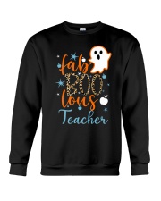 Fab Boo Lous Teacher Crewneck Sweatshirt tile