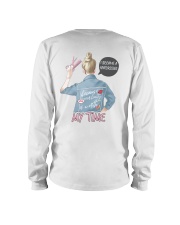 I became a hairdresser Long Sleeve Tee tile