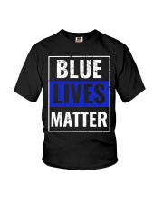 Blue lives matter Youth T-Shirt tile