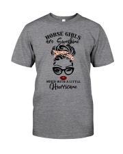 Horse girls are sunshine Classic T-Shirt front