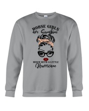 Horse girls are sunshine Crewneck Sweatshirt tile