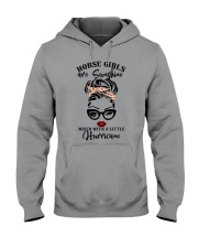Horse girls are sunshine Hooded Sweatshirt tile