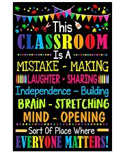 In this classroom 11x17 Poster front