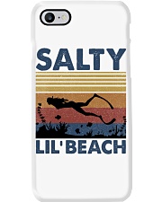 Salty lil beach Phone Case tile