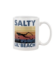 Salty lil beach Mug tile