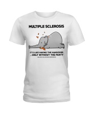 Multiple sclerosis Ladies T-Shirt tile