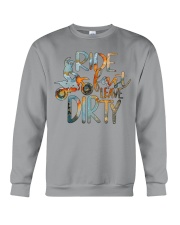 Ride fast Leave dirty Crewneck Sweatshirt tile