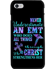 Never underestimate an EMT Phone Case tile
