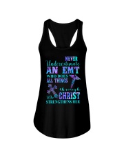Never underestimate an EMT Ladies Flowy Tank tile