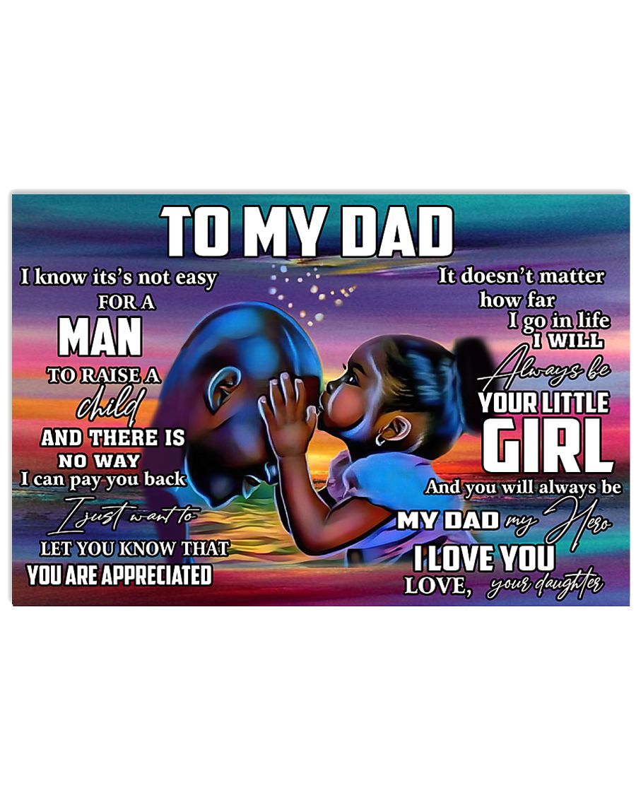 To my dad 17x11 Poster