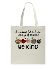 Be kind Tote Bag tile