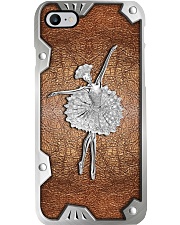 Ballerina Metal Pattern Print Phone Case i-phone-8-case