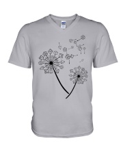 Rpg dandelion V-Neck T-Shirt tile