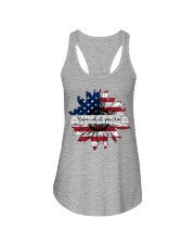 Trucker love what you do Ladies Flowy Tank tile