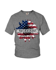 Trucker love what you do Youth T-Shirt tile