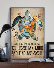 And into the ocean I go 11x17 Poster lifestyle-poster-2