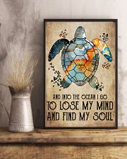 And into the ocean I go 11x17 Poster lifestyle-poster-3