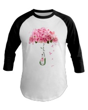 Never give up Baseball Tee tile