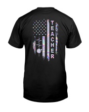 Teacher american flag Classic T-Shirt tile