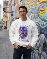 Fight like a warrior Crewneck Sweatshirt lifestyle-unisex-sweatshirt-front-2