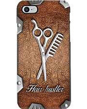 Hair hustler Metal pattern print Phone Case i-phone-8-case
