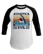 Chaotic evil Baseball Tee tile