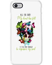 All the hurt my heart has felt Phone Case tile