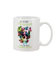 All the hurt my heart has felt Mug tile