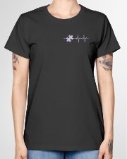 Autism American flag Ladies T-Shirt garment-tshirt-ladies-front-01