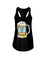 Can't mask my love for beer Ladies Flowy Tank tile