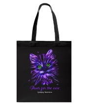 Paws for the cure Tote Bag tile