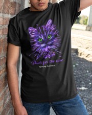 Paws for the cure Classic T-Shirt apparel-classic-tshirt-lifestyle-27