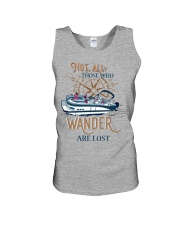 Not all those who wander are lost Unisex Tank tile