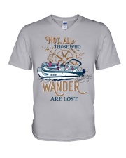 Not all those who wander are lost V-Neck T-Shirt tile