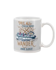 Not all those who wander are lost Mug tile