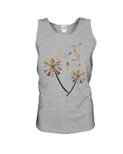 Guitar dandelion Unisex Tank tile
