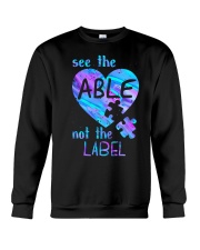 See the able not the label Crewneck Sweatshirt front