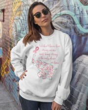 We don't know how strong we are Crewneck Sweatshirt lifestyle-unisex-sweatshirt-front-3