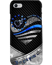 Nurses Back the blue Phone Case i-phone-8-case