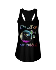 Stay out of my bubble Ladies Flowy Tank tile