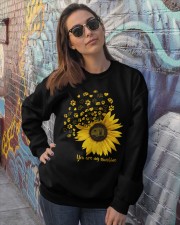 Sunflower Crewneck Sweatshirt lifestyle-unisex-sweatshirt-front-3