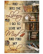 And into the Library I go 11x17 Poster front