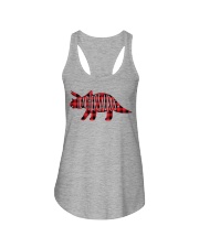 Teachersaurus Ladies Flowy Tank tile