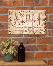 Hairdresser poster- 5400x3600 17x11 Poster poster-landscape-17x11-lifestyle-23