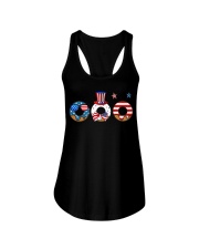 Happy 4th of July Ladies Flowy Tank tile