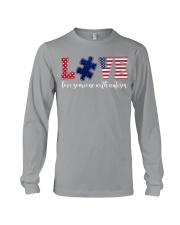 Love someone with autism Long Sleeve Tee tile