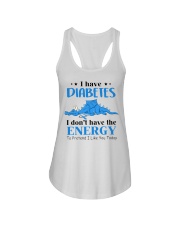 I have diabetes Ladies Flowy Tank tile