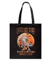 Let's eat Kids Tote Bag tile