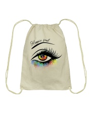 Hippie soul Drawstring Bag tile